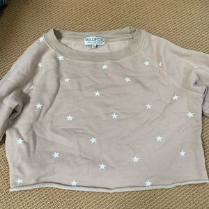 Beige star sweater